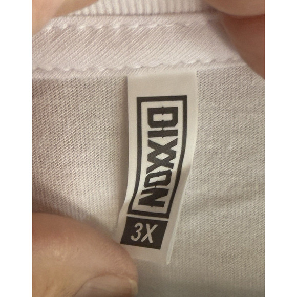 Dixxon Mens T Shirt Size 3X Short Sleeve White Red Blue Graphic Sturgis SD - Picture 8 of 8